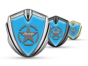 Jeep Emblema Silicone Badge Personalizzabile Disegno Forza